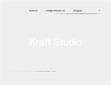 Tablet Screenshot of kraftstudio.net